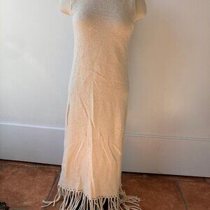 Urban Outfitters Knit Fringe Midi Dress